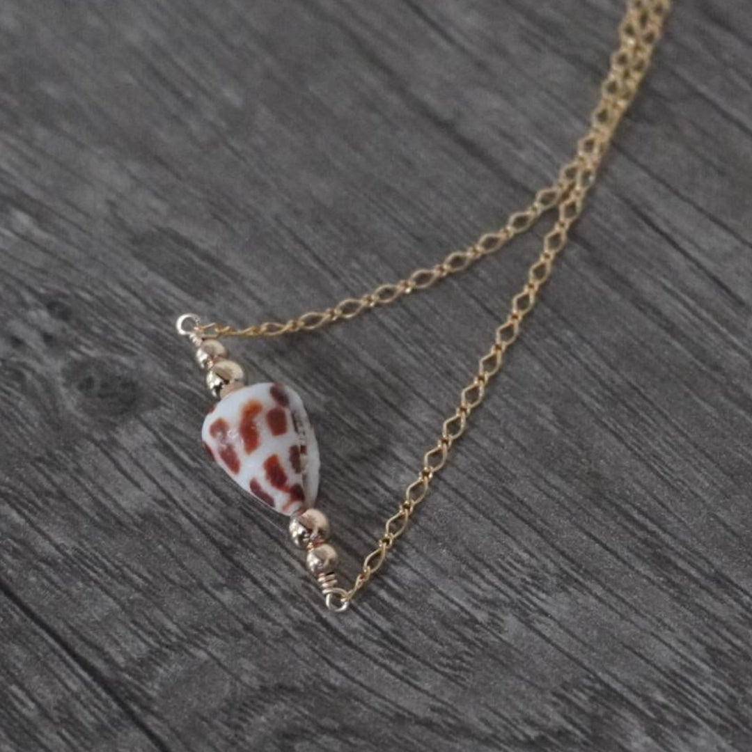 Hebrew Shell Necklace