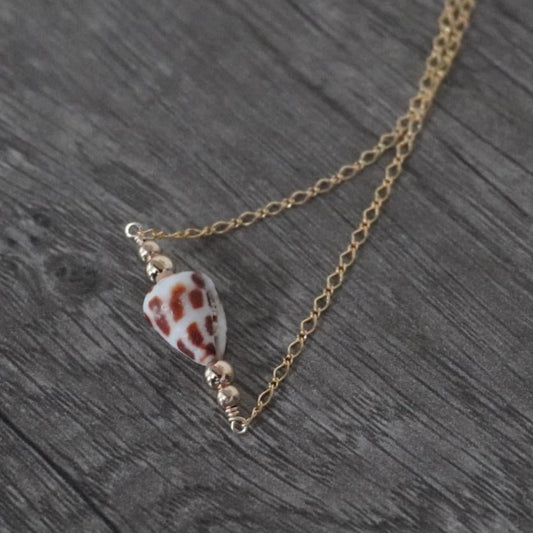 Hebrew Shell Necklace