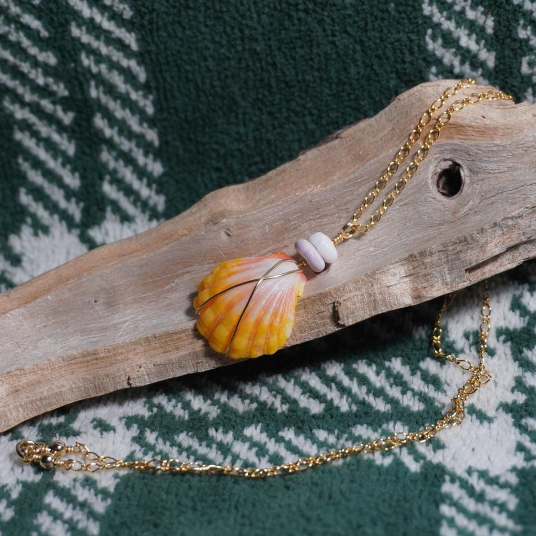 Sunrise Shell Necklace