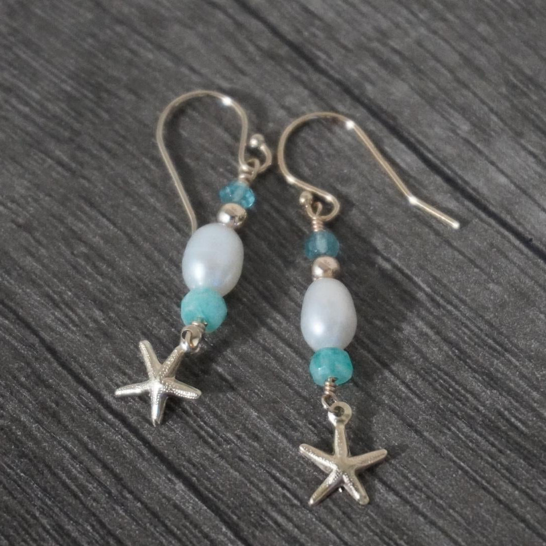 Boho Starfish Earrings