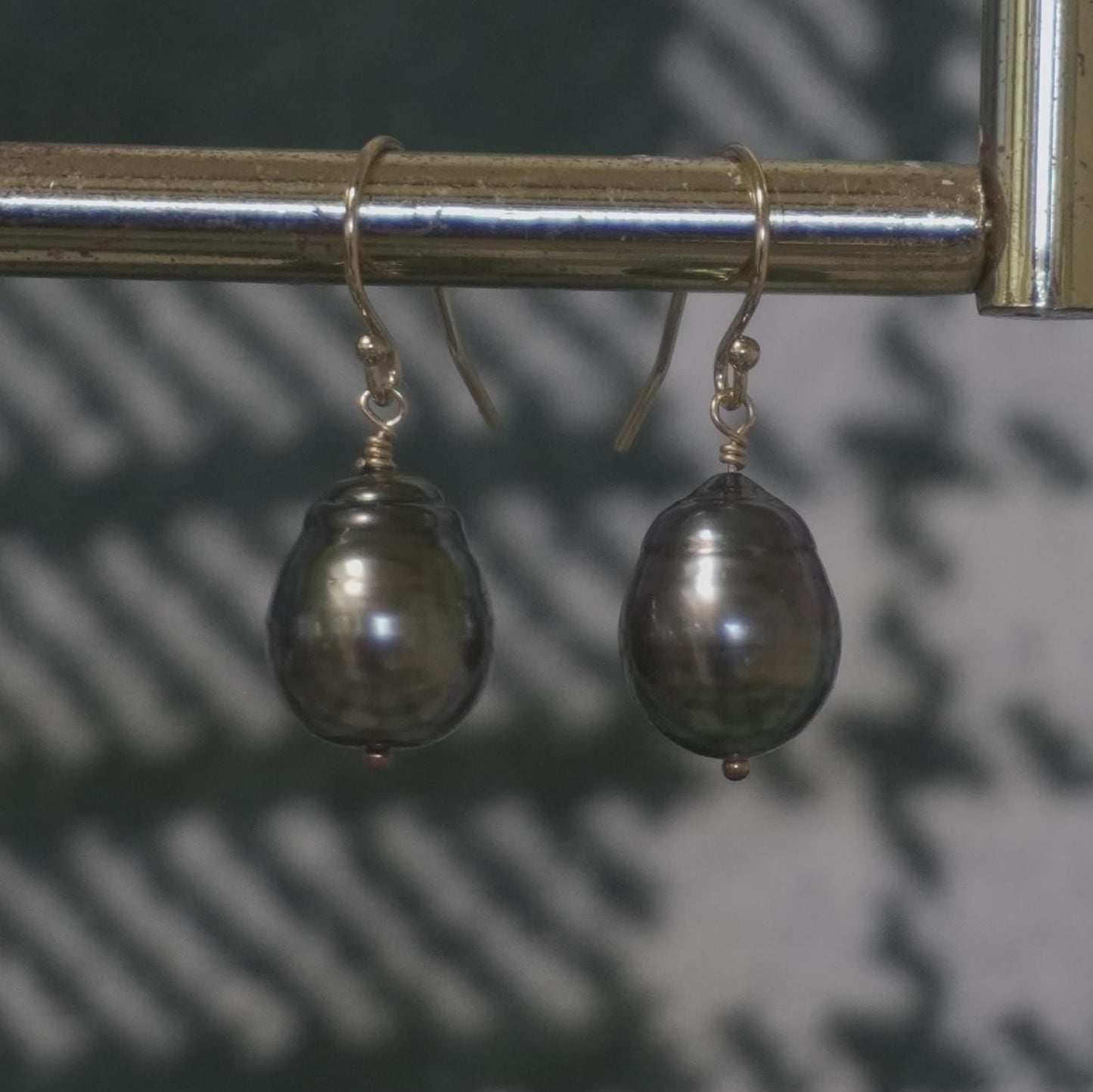 Tahitian Pearl Earrings