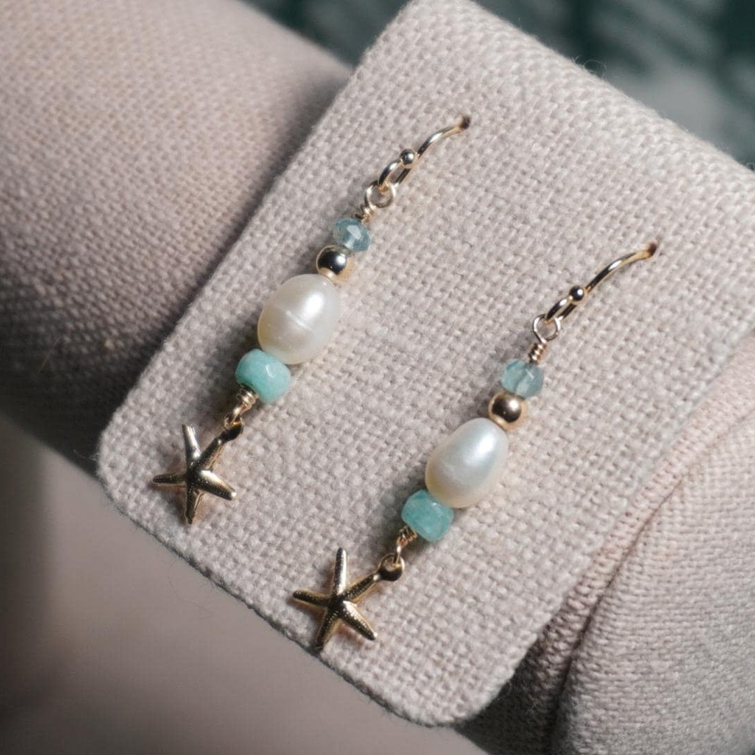 Boho Starfish Earrings