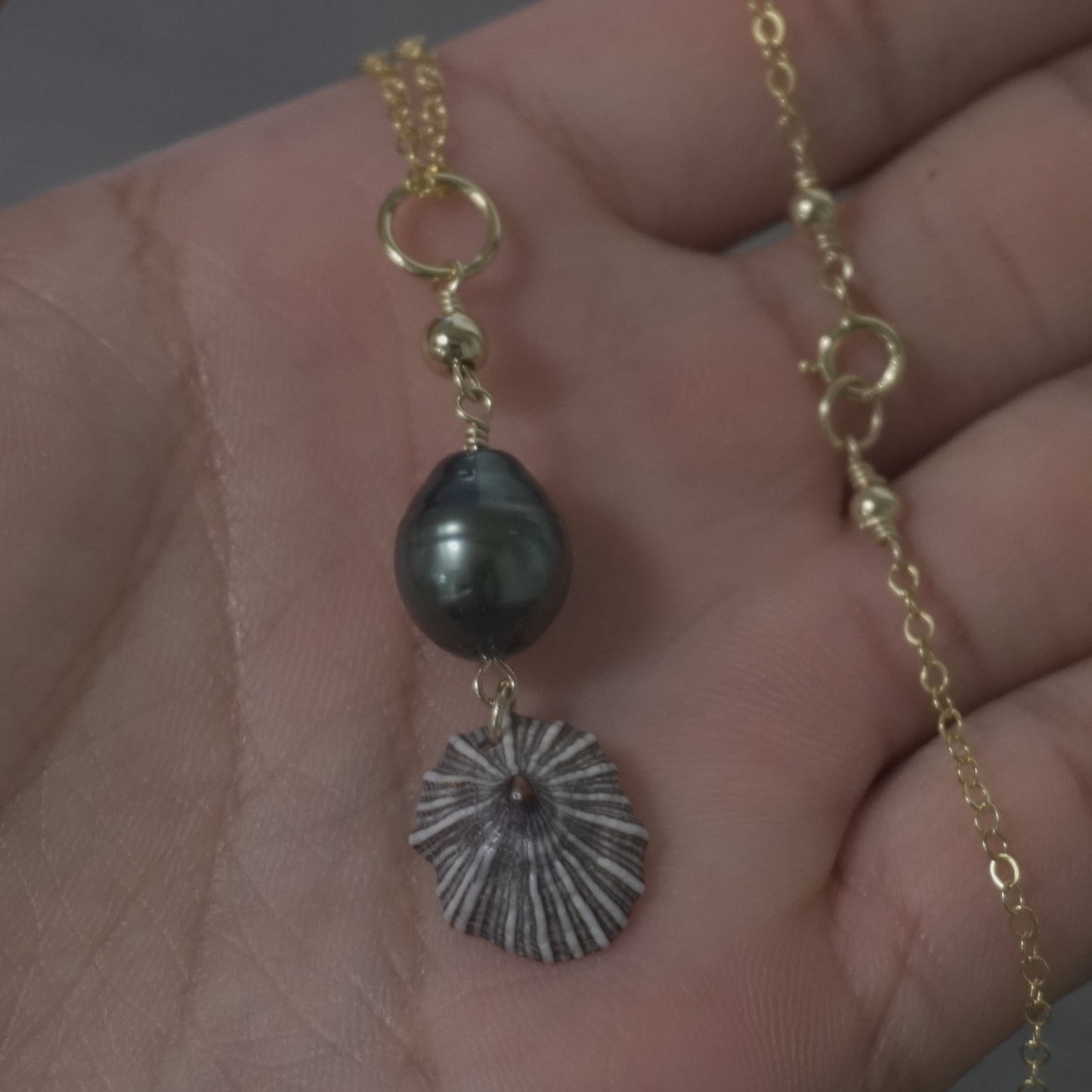 Opihi Tahitian Pearl Necklace