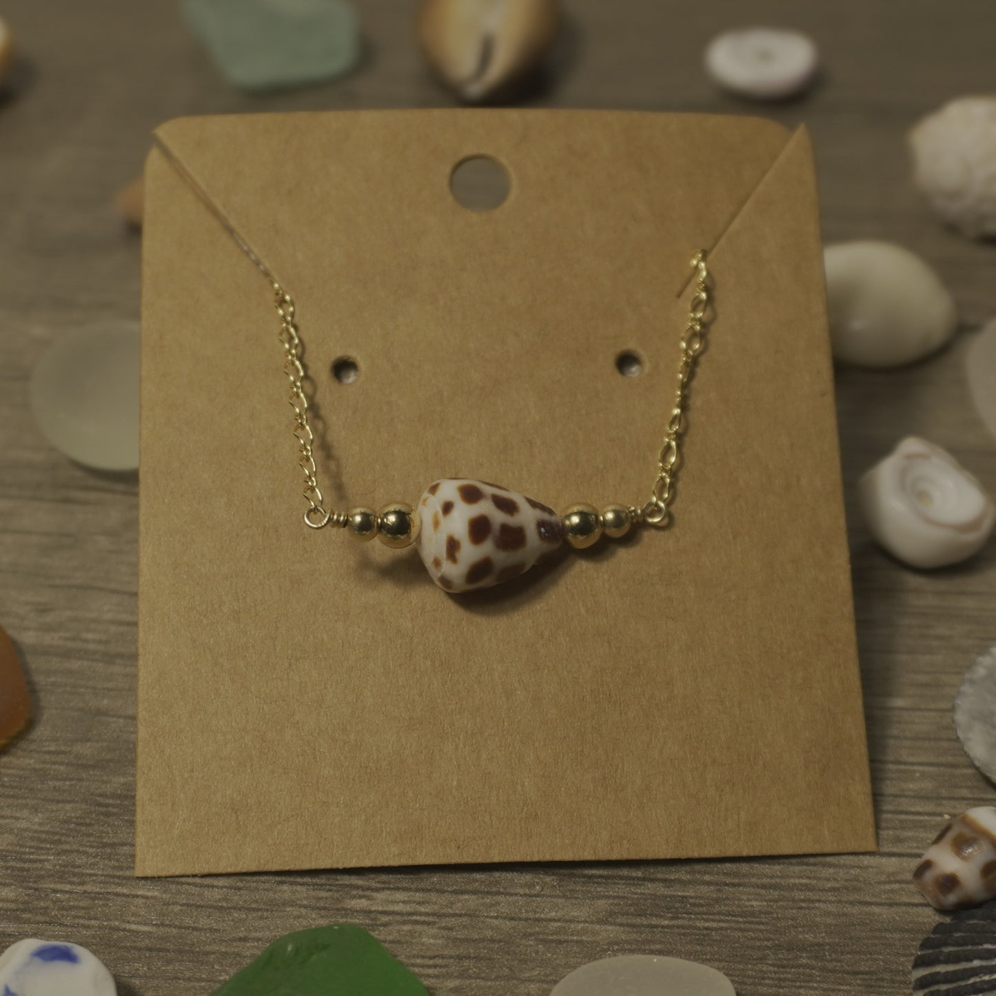 Hebrew Shell Necklace