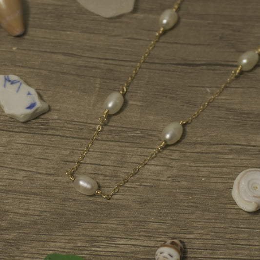 Petite Freshwater Pearl Necklace