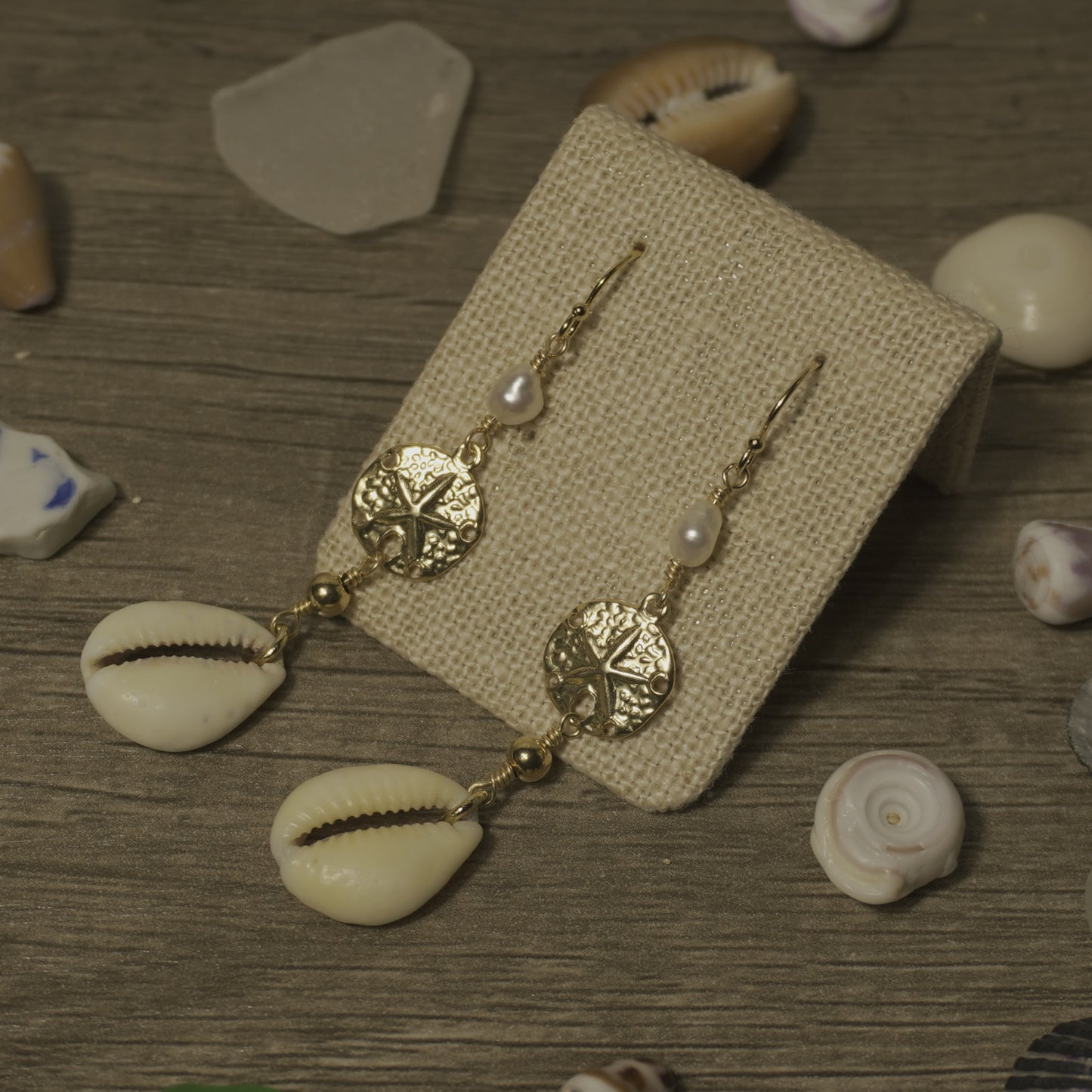 Cowrie Earrings