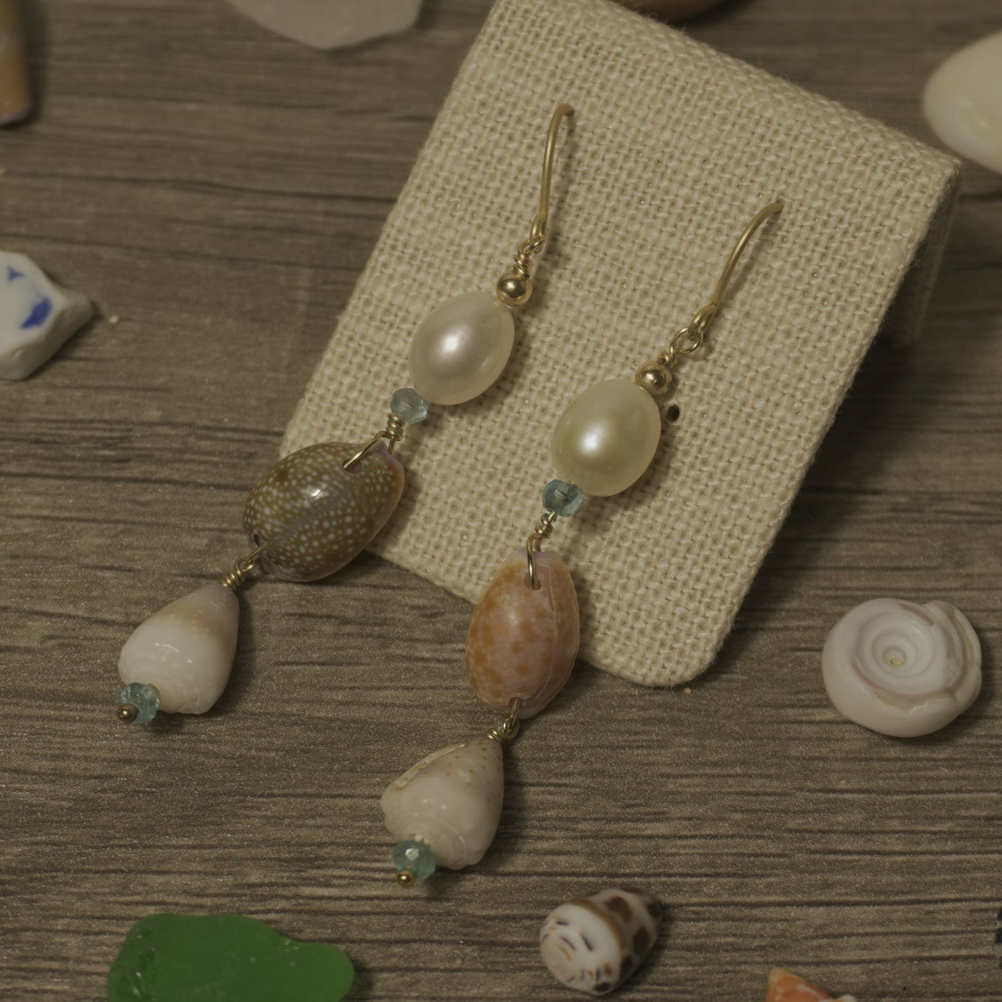 Cowrie Shell Earrings