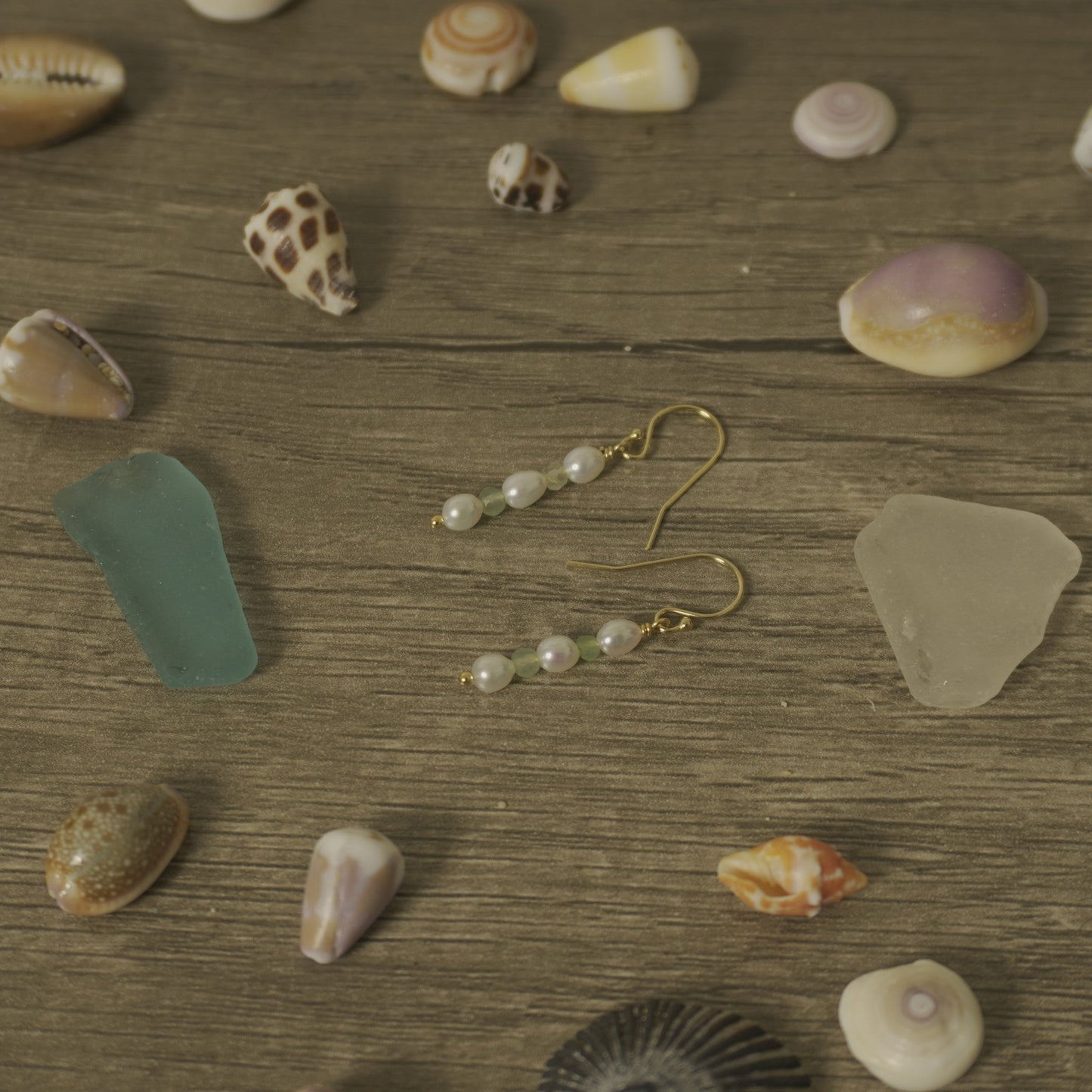 Freshwater Pearl Charm Earrings