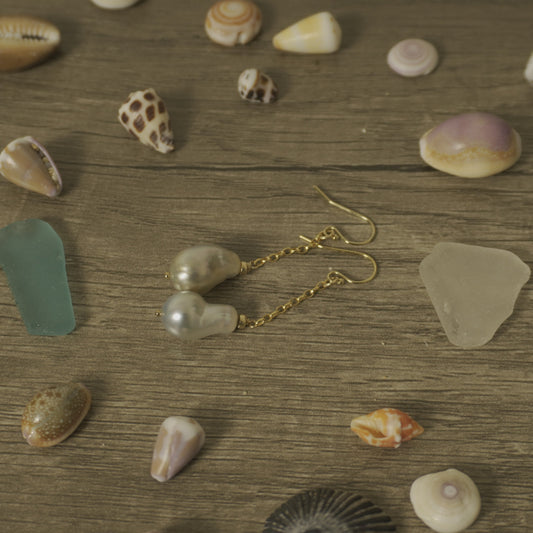 Freshwater Pearl Dangle Earrings