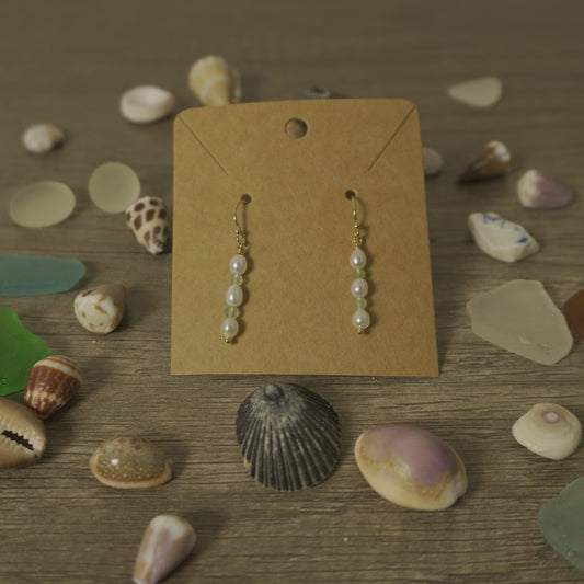 Freshwater Pearl Charm Earrings