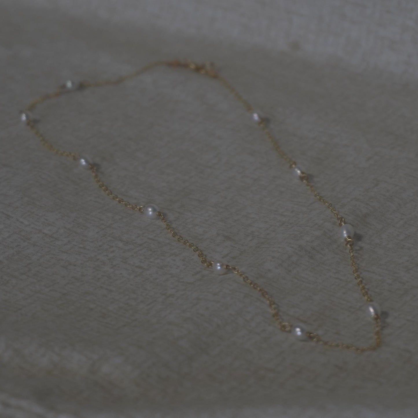 Petite Freshwater Pearl Necklace