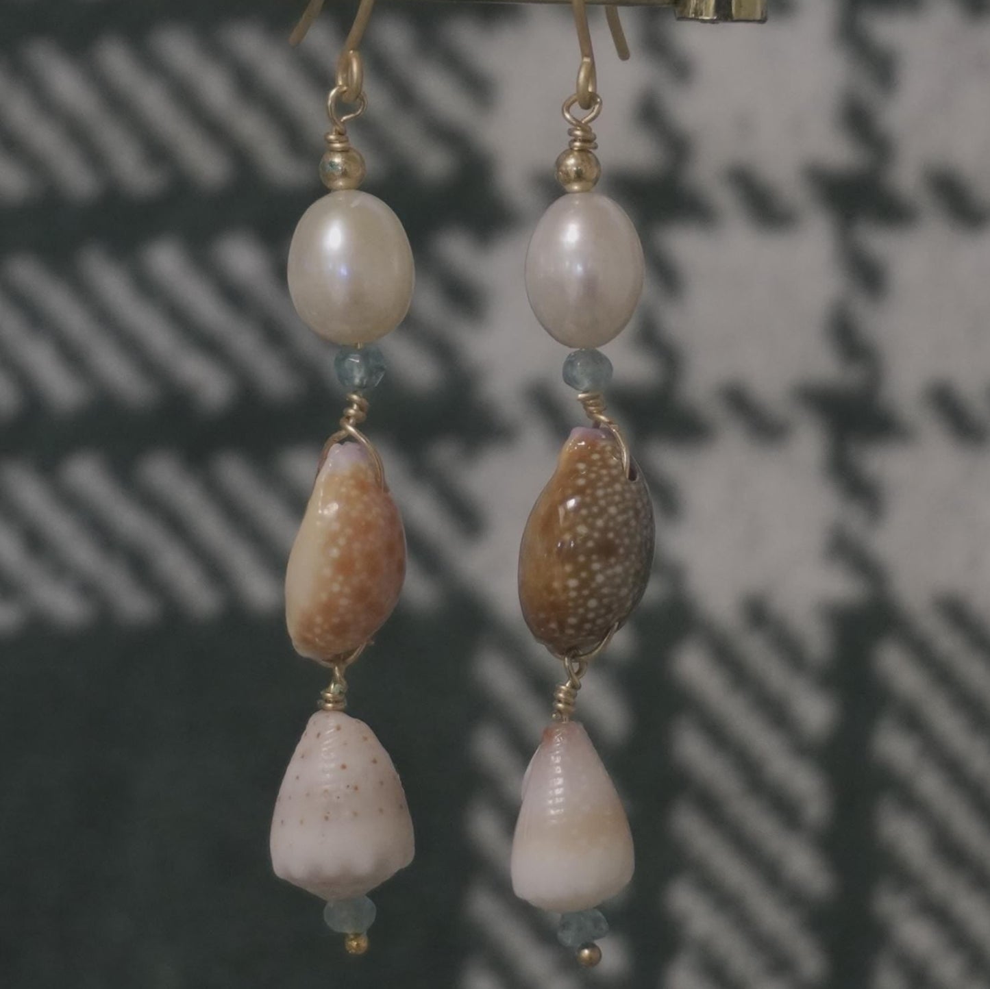 Cowrie Shell Earrings