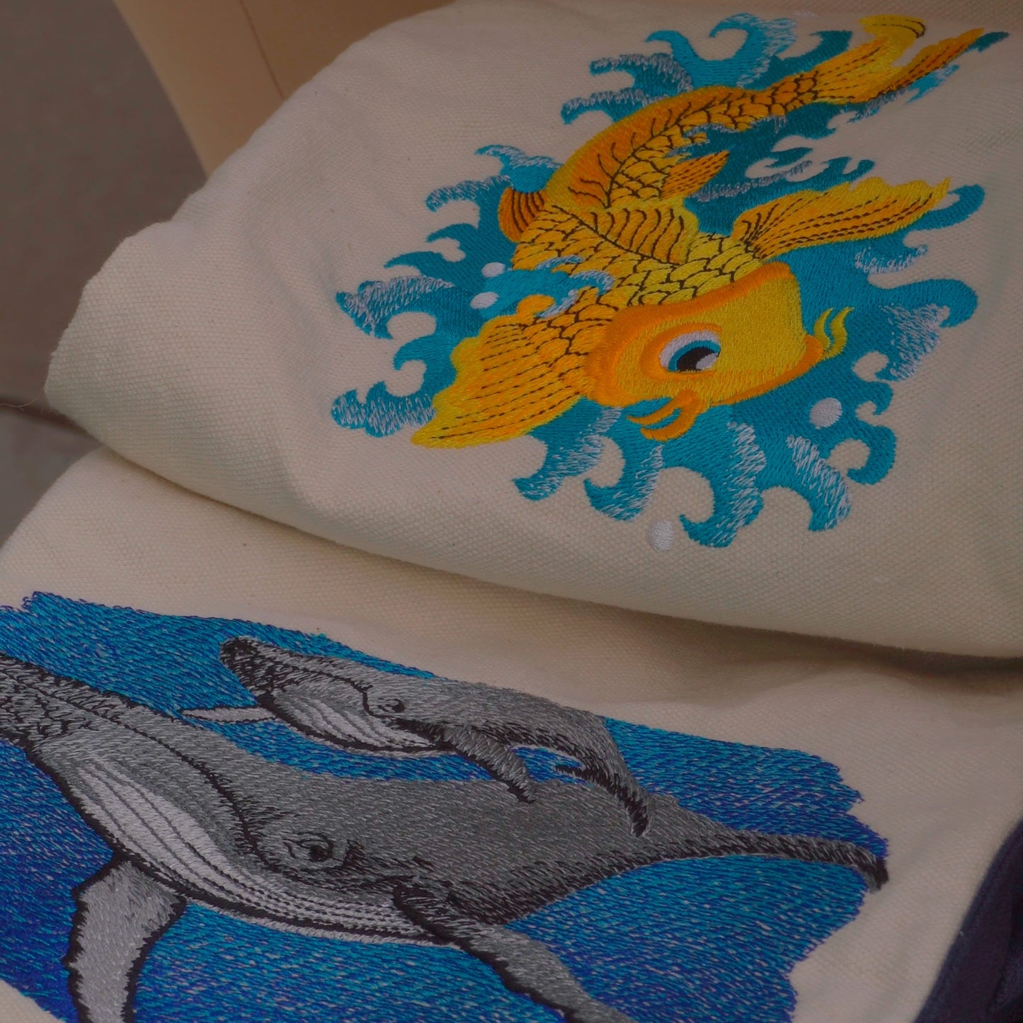 Custom Embroidered Tote Bag
